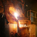 Medium Frequency Induction Heating Furnaces -- Photo GW Series MF Coreless Induction Melting Furnace:   # 4